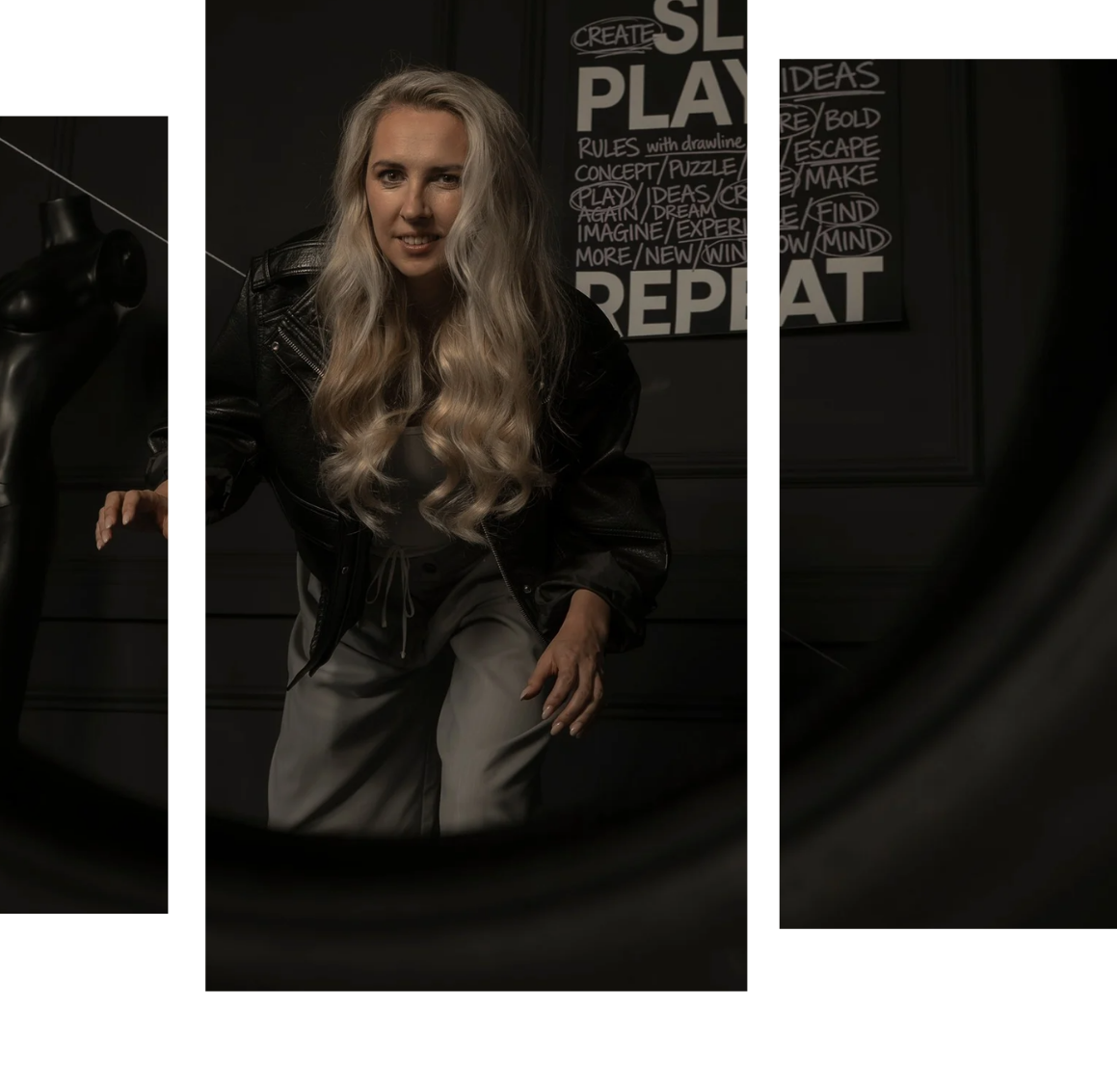 Talitha in een escape room setting