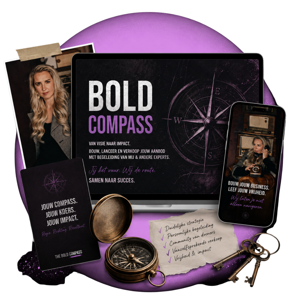 Bold Compass mockup