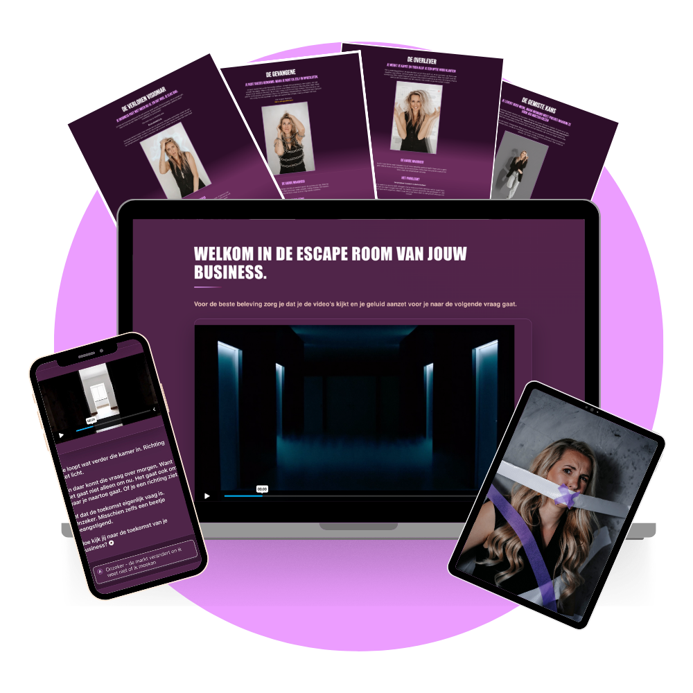 Escape Audit mockup