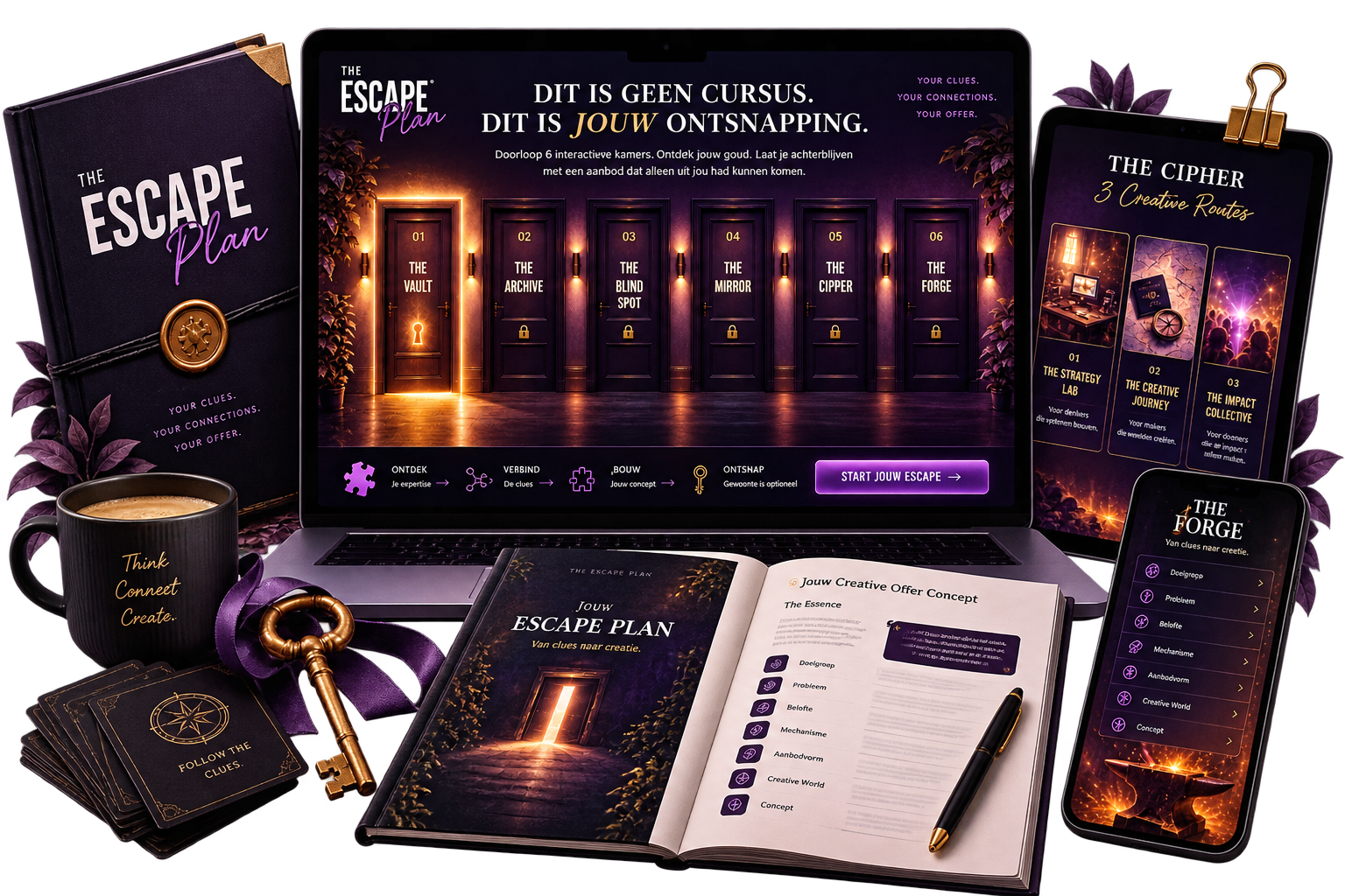 Escape Plan mockup